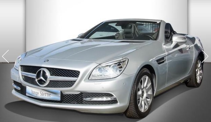 Left hand drive MERCEDES SLK CLASS SLK200 K